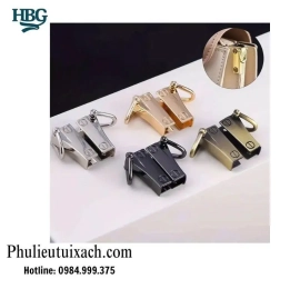 Khóa D nẹp túi xách